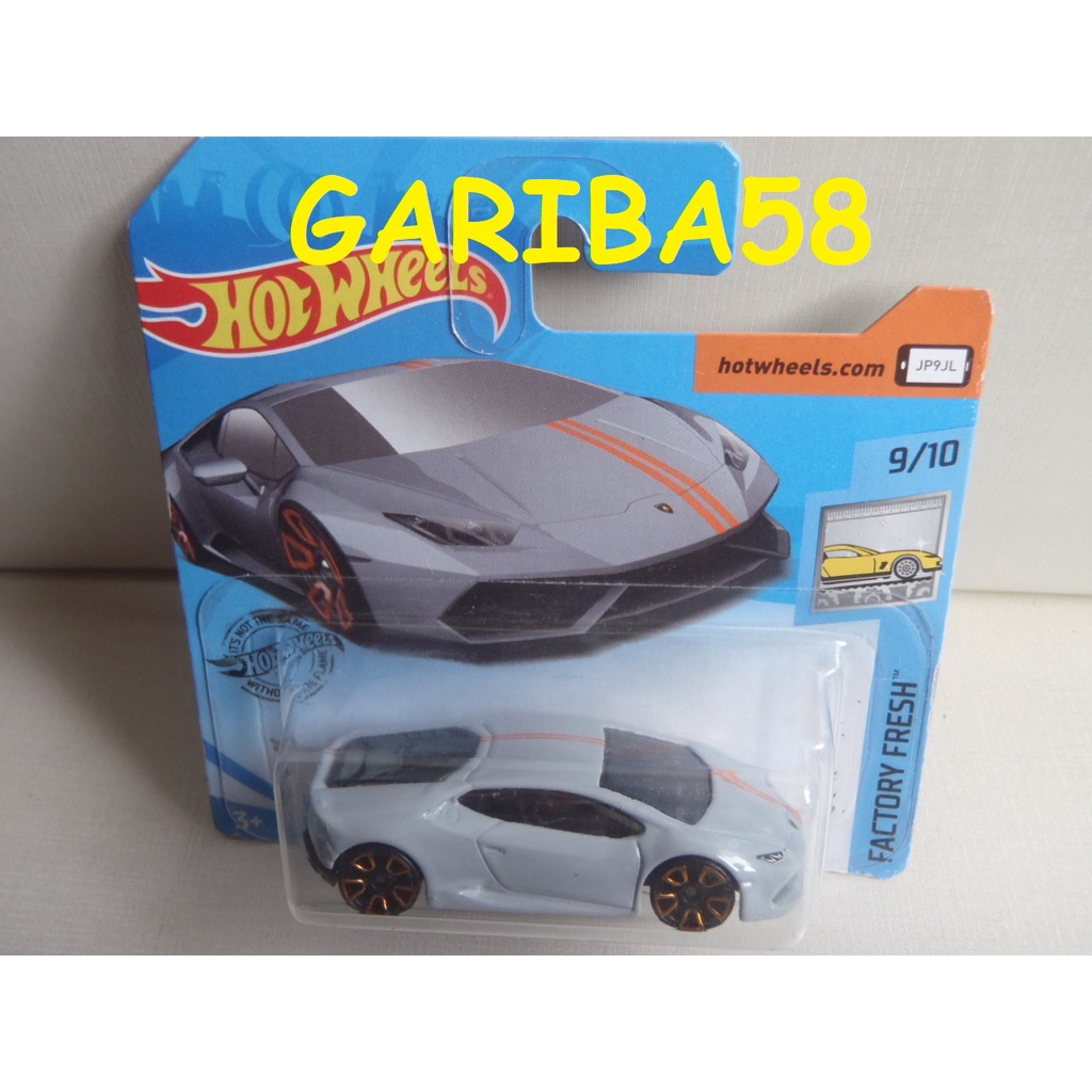 HOT WHEELS LAMBORGHINI HURACAN 2019 FACTORY FRESH GARIBA58