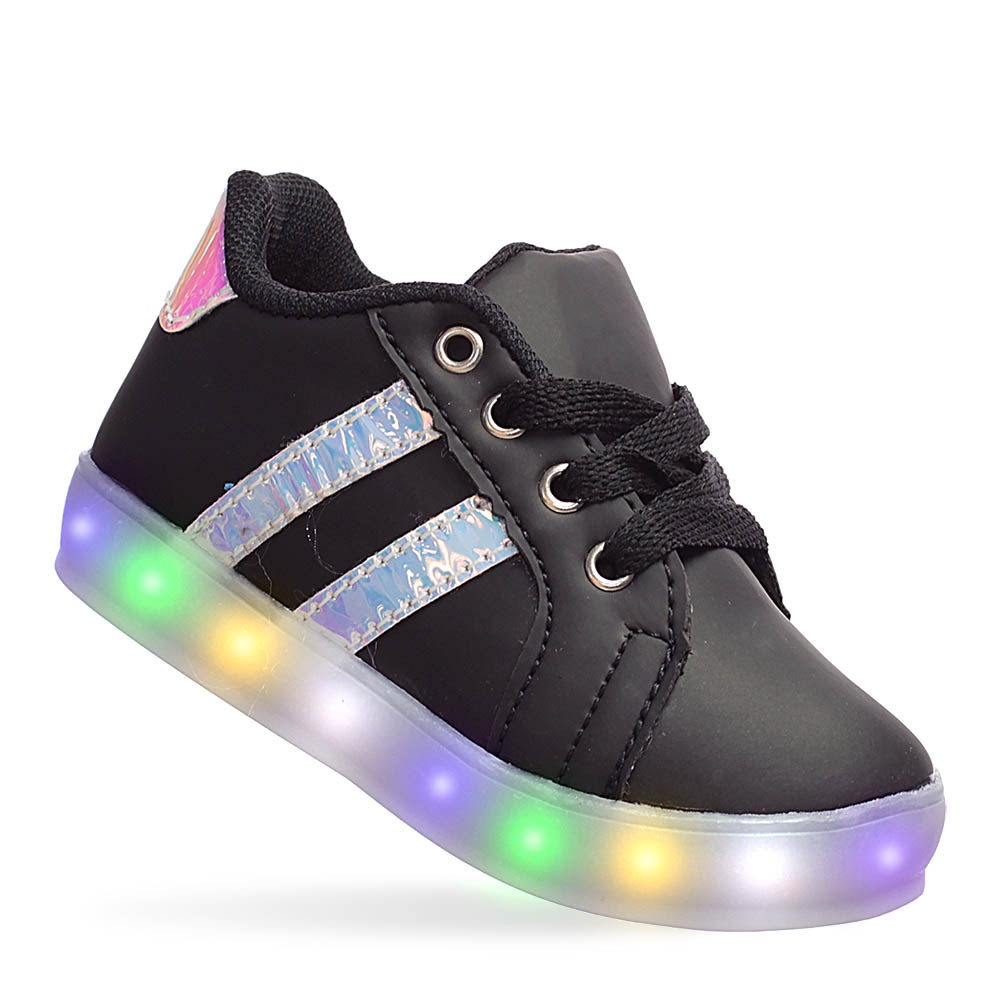 Tenis infantil com luz pisca best sale pisca feminino