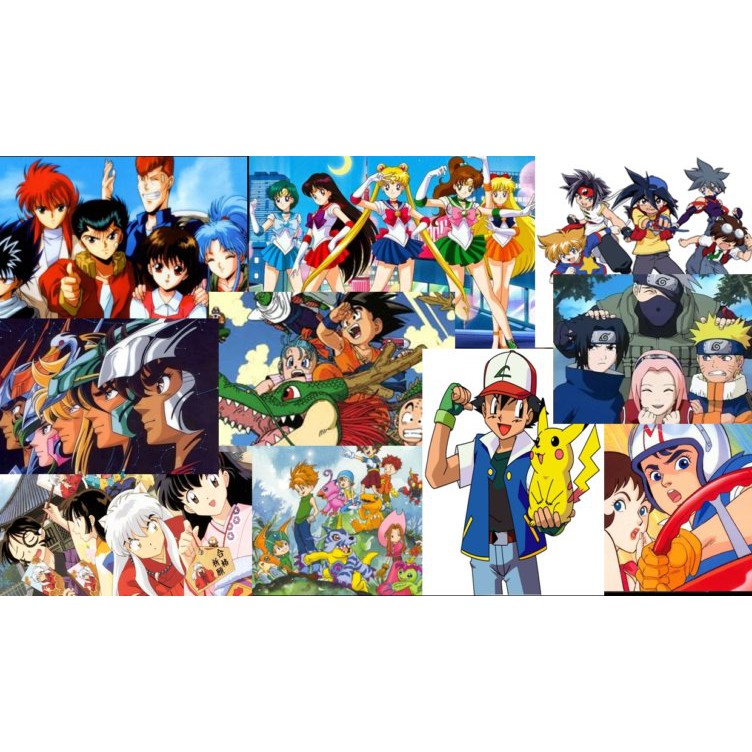 Filmes, series e animes