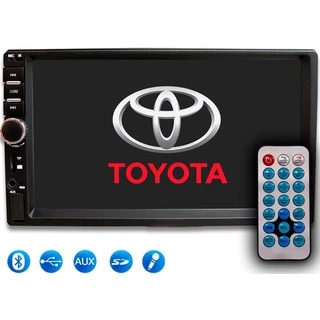 Logo Toyota Dvd 2din Multimidia Bt+usb Tela 7