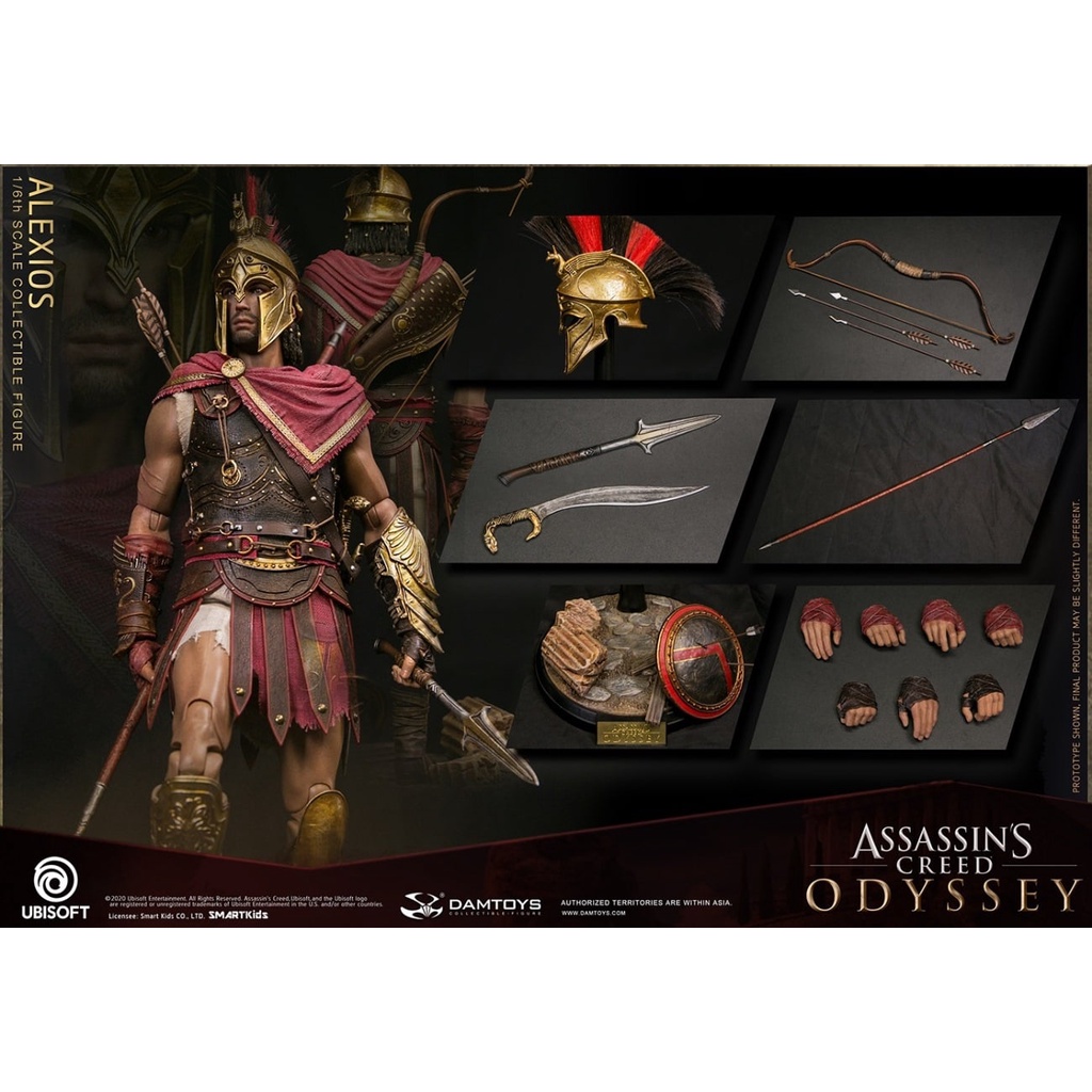 Damtoys DMS019 1/6 Assassin's Creed Odyssey Alexios | Shopee Brasil