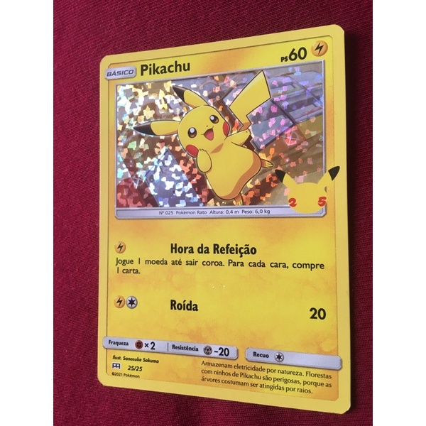 110 Peças De Cartas Pokémon Douradas Cartões Dourados Em Fol