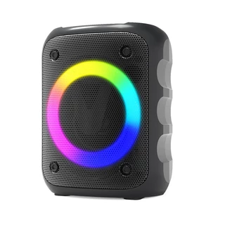 Caixa de Som Bluetooth LED RGB Portátil TWS Estéreo Real Sem Fio