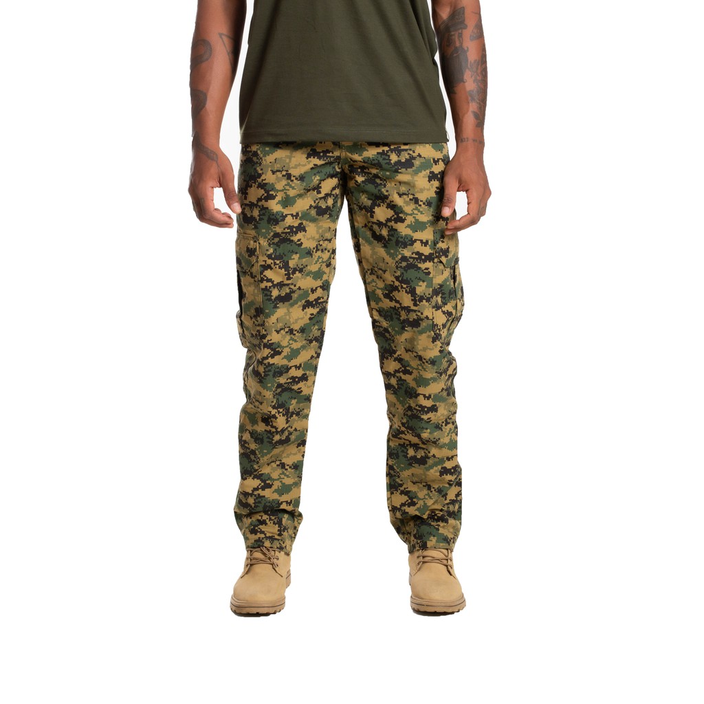 Calça tatica cheap camuflada masculina