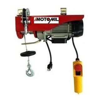 Guincho De Coluna100 A 200kg Ha 101 S/ Balde 220v - Motomil