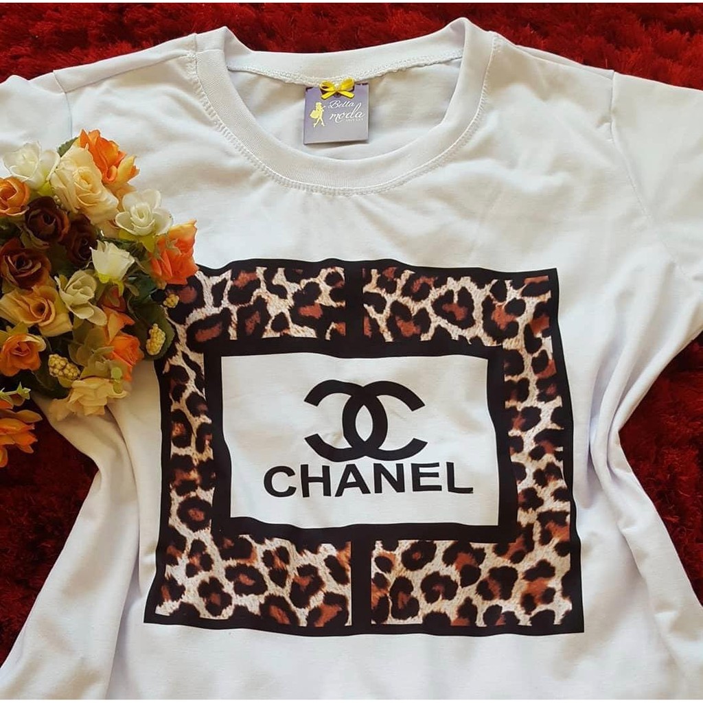 Camiseta Feminina Chanel Tam G