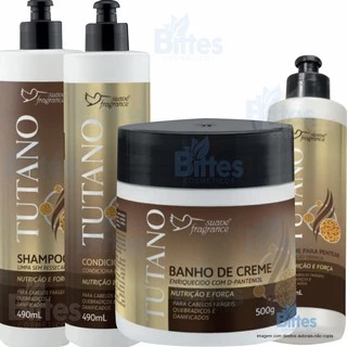 Kit Tutano Suave Fragrance Cosméticos Hidratação Nutrição Capilar