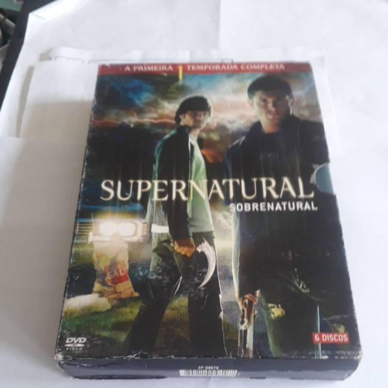 box Supernatural primeira temporada completa