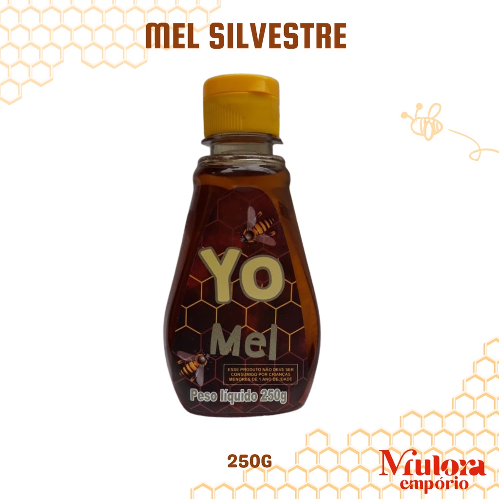 Mel Silvestre de Abelha 250g - Yo Mel