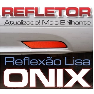 Refletor Tapa Buraco Para-choque Adesivos para Carro ONIX LT LTZ LS 2013 2014 2015 2016 Acessórios para Carro MRMAGOO
