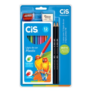 Kit Escolar N1 C/5 Pecas Cis