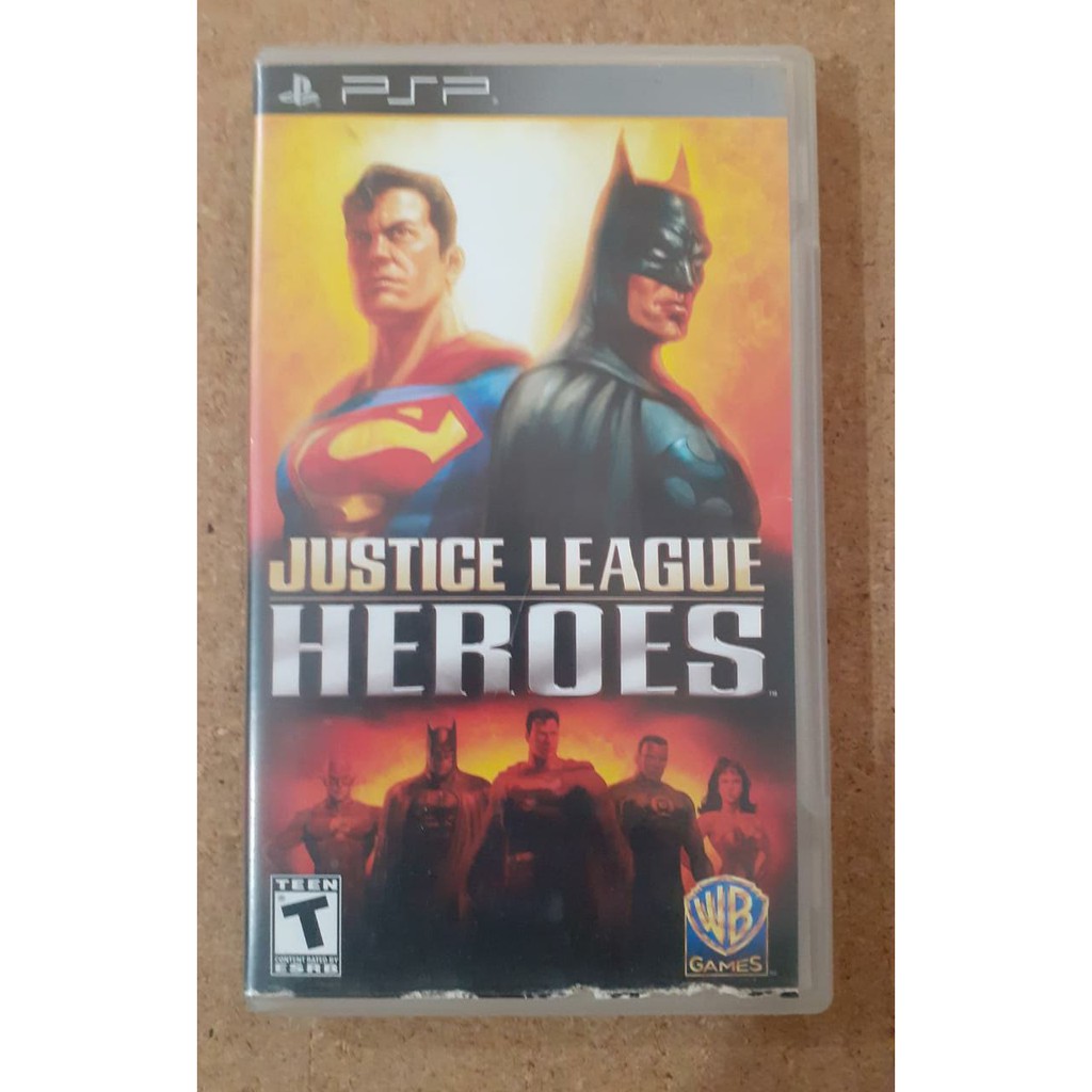 Justice League Heroes Psp Original | Shopee Brasil