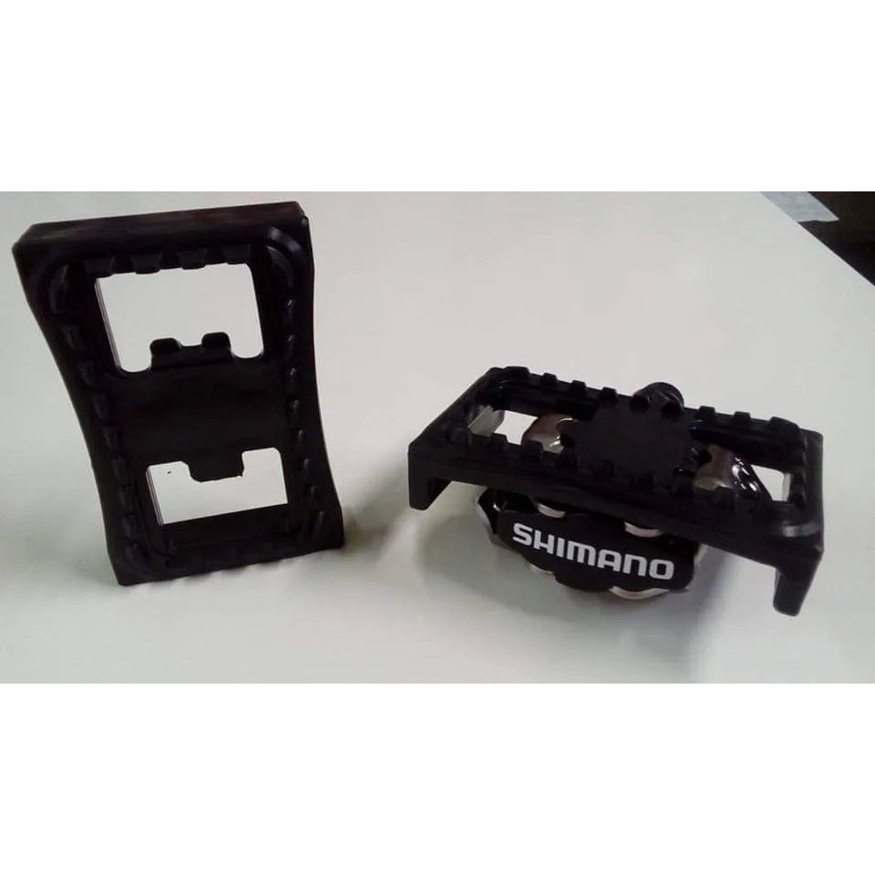 Adaptateurs Pour Pédales SPD - Transformez Vos Pédales De Vélo En Plateforme Plate - Compatible Shimano M520, M540, Etc. - Léger, Antidérapant - 12