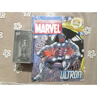 Coleção de Miniaturas Marvel 24 - Ultron - Eaglemoss
