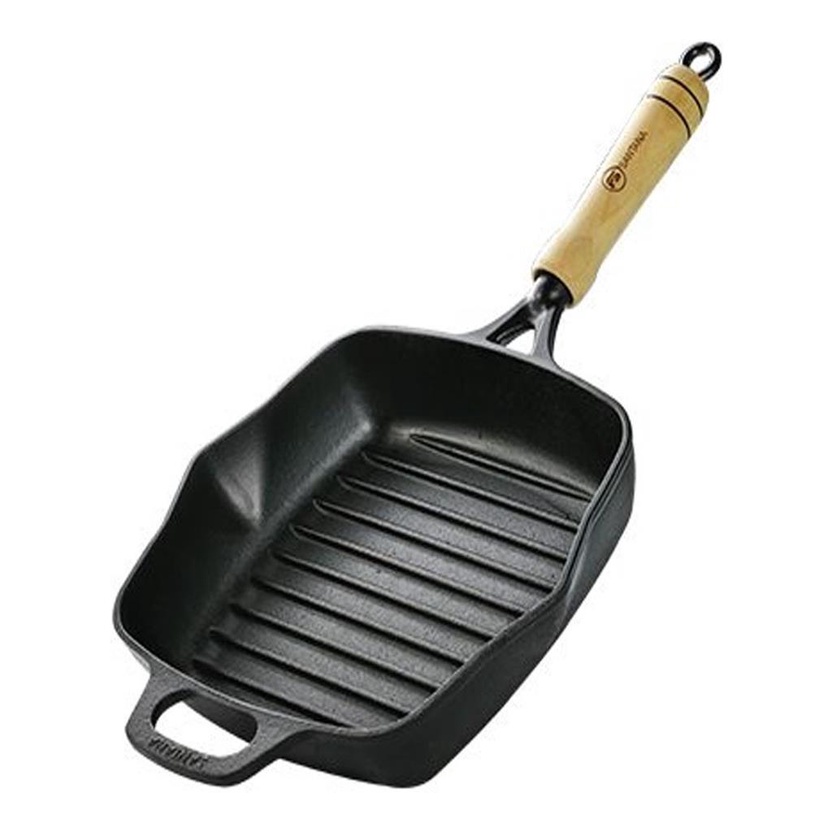 Chapa Bifeteira Alta Grelhada Bistequeira De Ferro Fundido