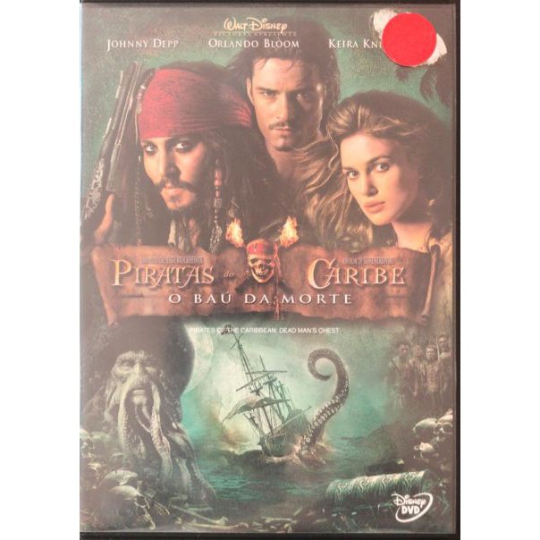 Dvd Piratas do Caribe, O Baú da Morte (Cód. 1348), Filme e Série Piratas  Do Caribe Usado 83892782