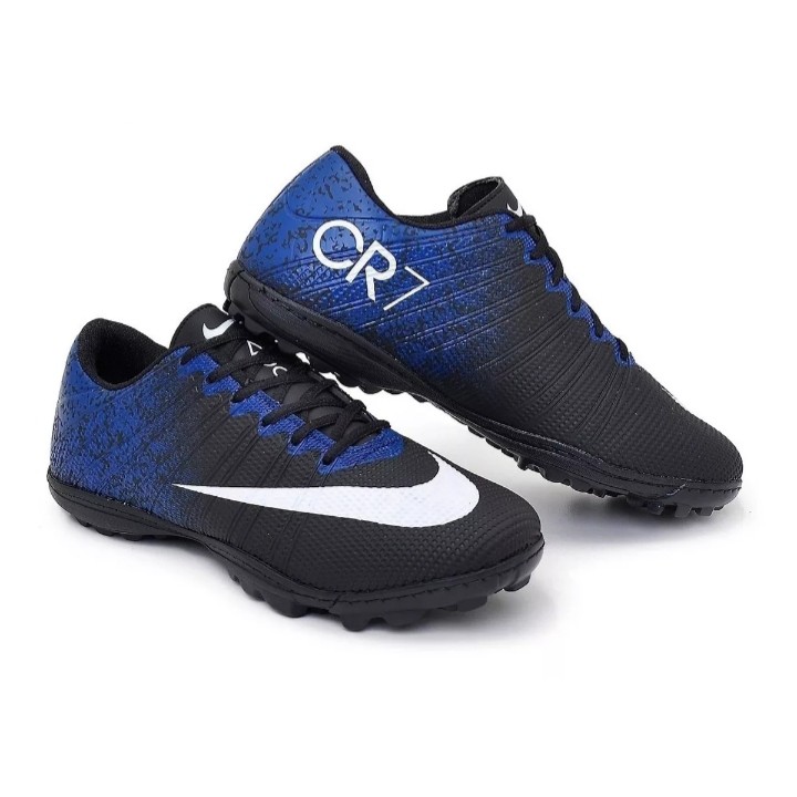 Chuteira cr7 hot sale azul