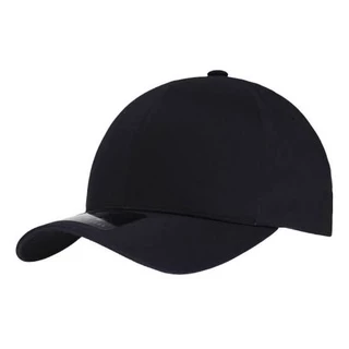 boné preto liso aba curva ajustável