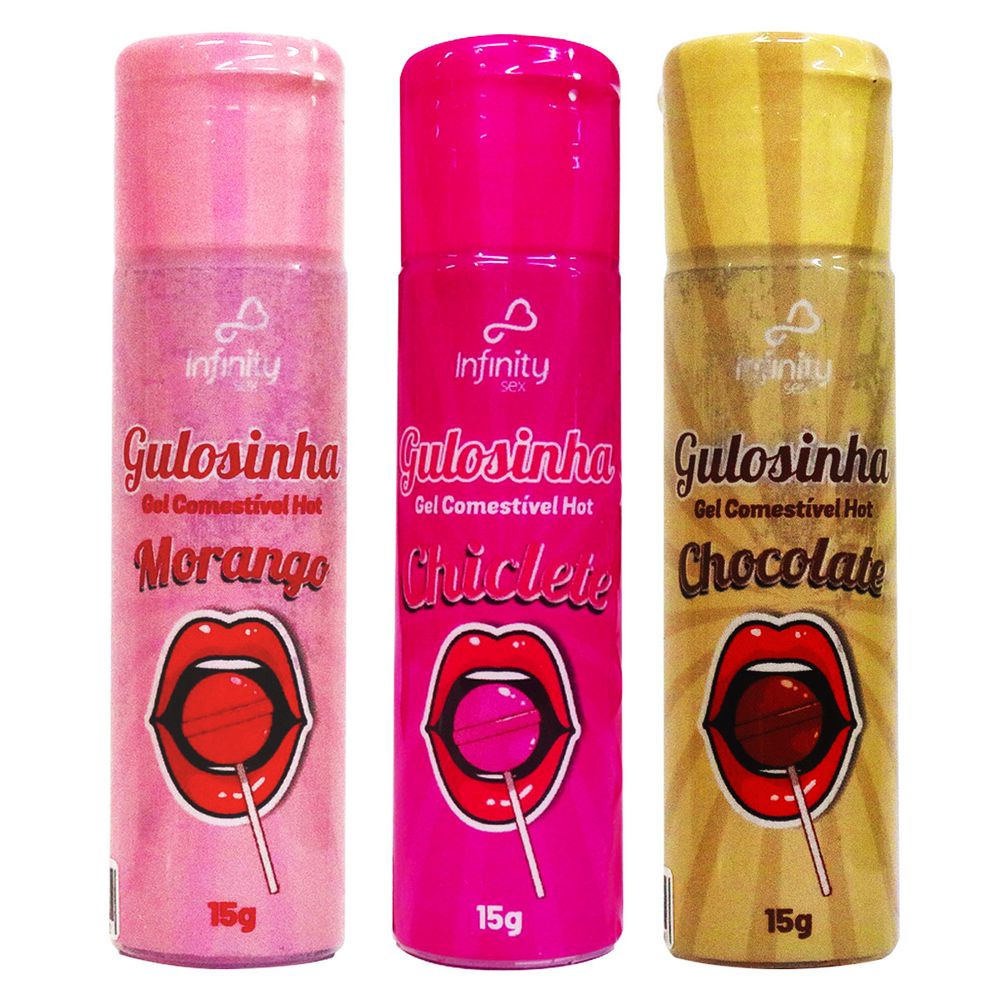 Gulosinha Gel Comestivel Hot 15g Infinity Sex Shopee Brasil 8041