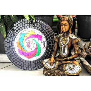 Quadro Buddha con Yin e Yang