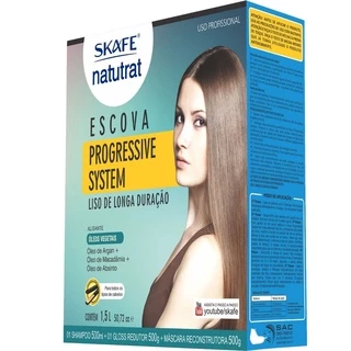 Kit Progressiva Profissional Efeito Fenomenal Natutrat 1500g