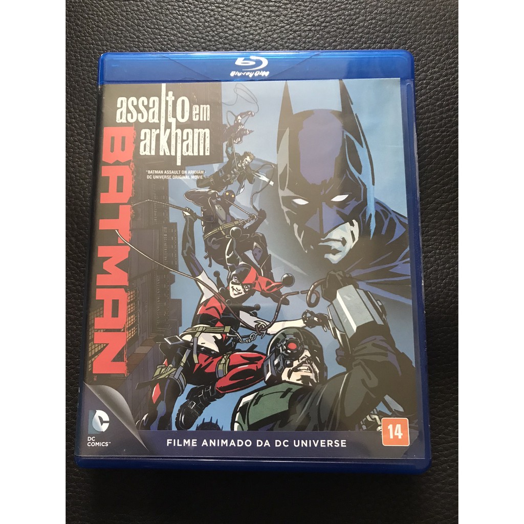 Blu Ray Batman Assalto Em Arkham Shopee Brasil