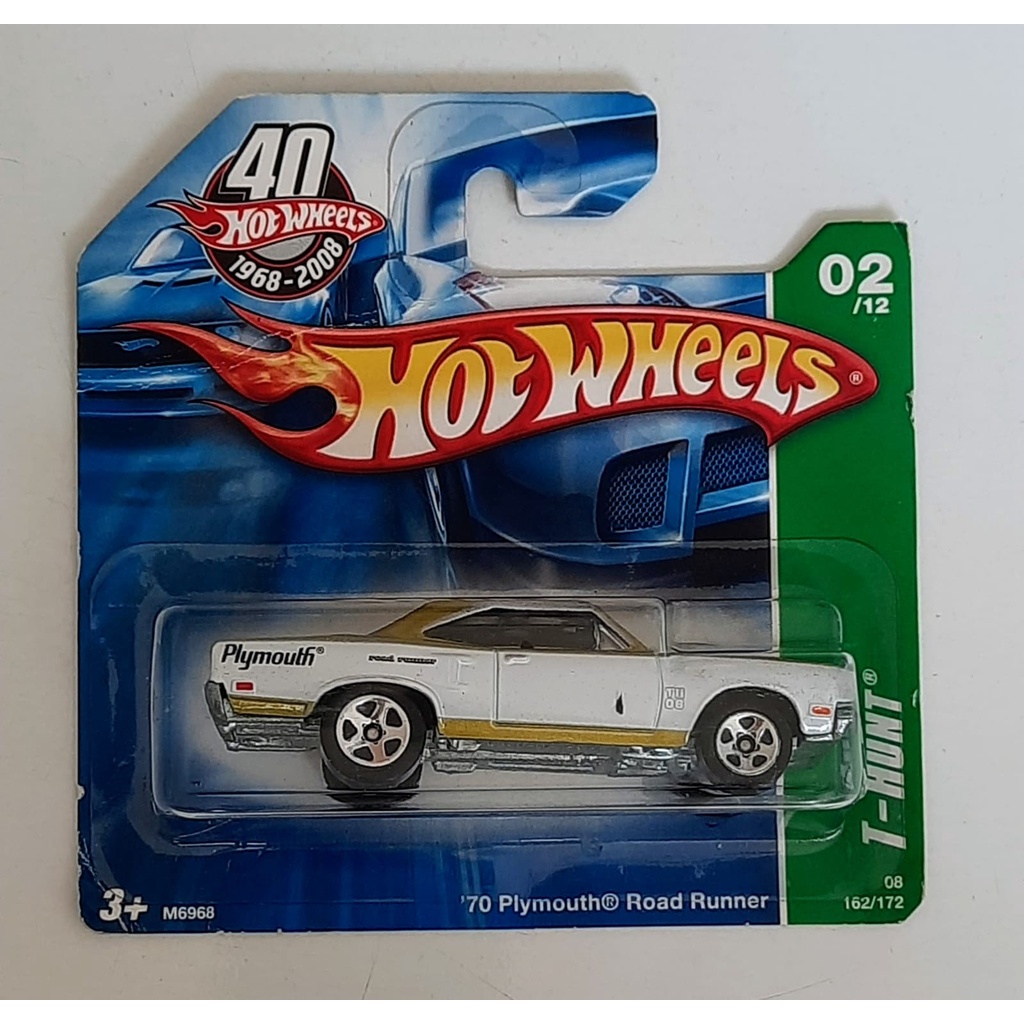 HOT WHEELS - T-HUNT - '70 PLYMOUTH ROAD RUNNER - Faz a Boa!