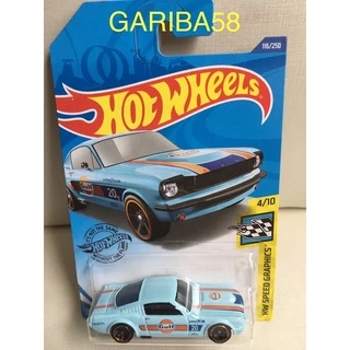 HOT WHEELS ‘65 MUSTANG 2+2 FASTBACK GULF 2020 SPEED GRAPHICS GARIBA58