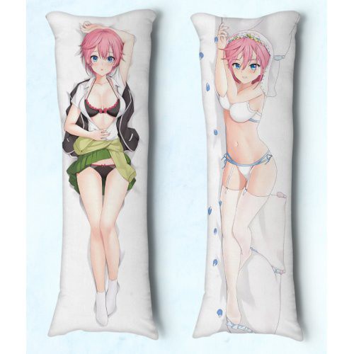 Travesseiro De Abraçar Body Pillow Dakimakura Tam 90x30 Anime Go Tōbun No Hanayome Ichika Nakano 6540