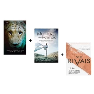 Kit 3 Livros | Leoa + Mulheres Com Espadas + Sem Rivais | Lisa Bevere em Oferta na Shopee