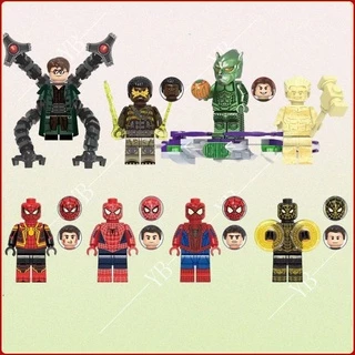 Brinquedos Do Homem-Aranha Minifiguras De Construção Montados Por Crianças Brinquedo Marvel Vingadores