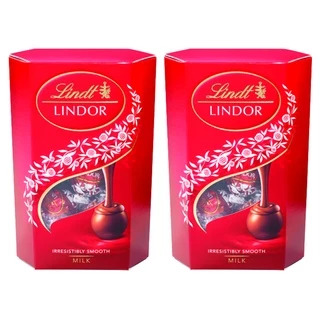 2 Caixas de 200g, Bombons de Chocolate Suico, Lindt Lindor