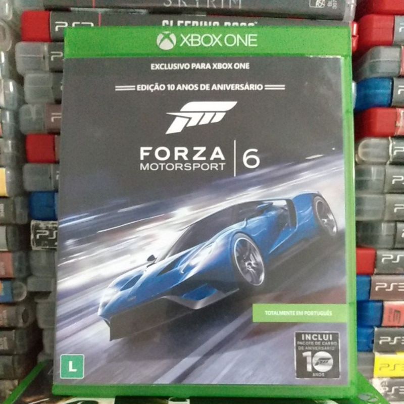 FORZA MOTORSPORT ( 6 ) - Jogo para Xbox One Original em Mídia