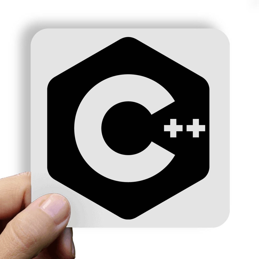 Adesivo - 7x7cm - C++ Programming Programação Profissões | Shopee Brasil