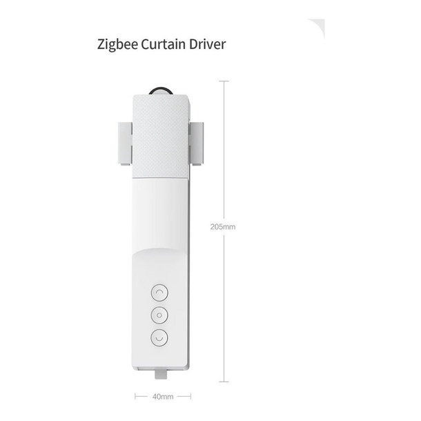 Motor Robo Cortina Trilho Suico Zemismart Tuya Zigbee