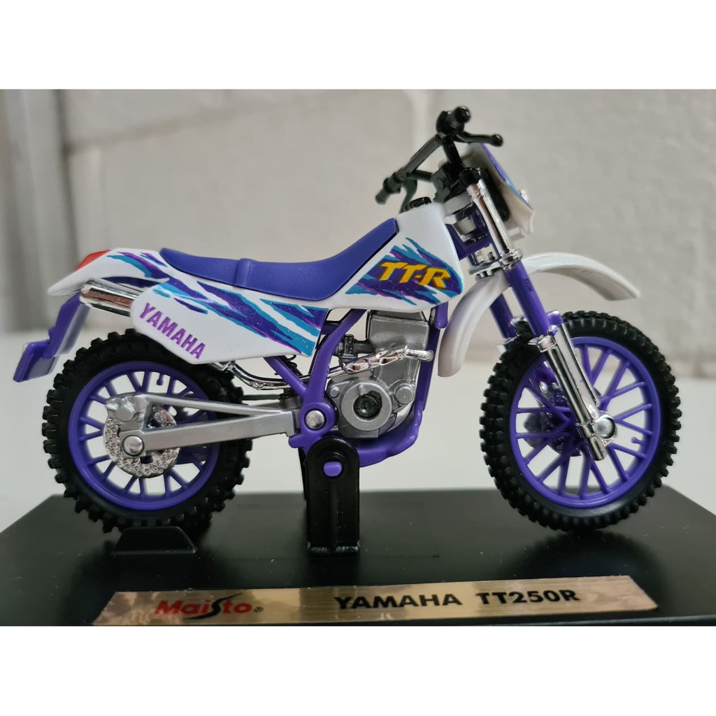 Miniatura Yamaha Ttr 250 Trilha Motocross 1/18 Maisto Moto - A.R Variedades  MT - Miniaturas de Motos - Magazine Luiza
