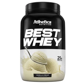 Proteína Best Whey - Sabor de Vanilla Cream 900g - Atlhetica Nutrition
