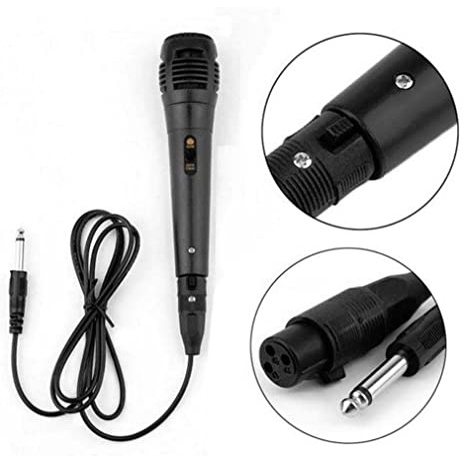 Microfone Karaokê Cabo 3m Completo 9352