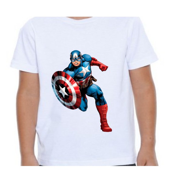 Camisetas estampadas capitan discount america