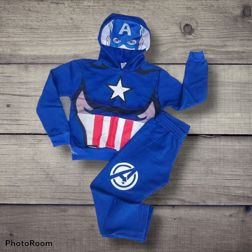 Moletom capitão américa store infantil