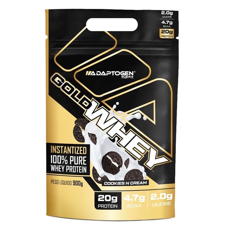 Gold Whey Cookies N Cream 900g Adaptogen Science