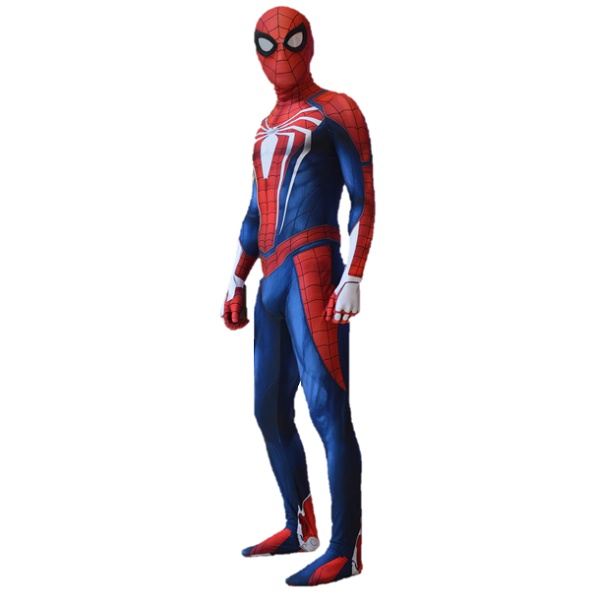 Traje Cosplay de Homem Aranha Avançado Lycra Spandex Adultos Marvel PS4 Jogo  Traje Cosplay Gatos - Costumeslive.com