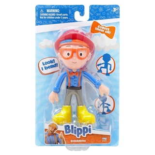 Blippi – Boneco Bendables - Fireman
