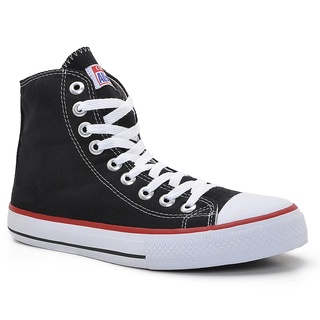 Converse All Star Preto Tachas Prata Vintage sapatos unissex adulto Preto  De Lona