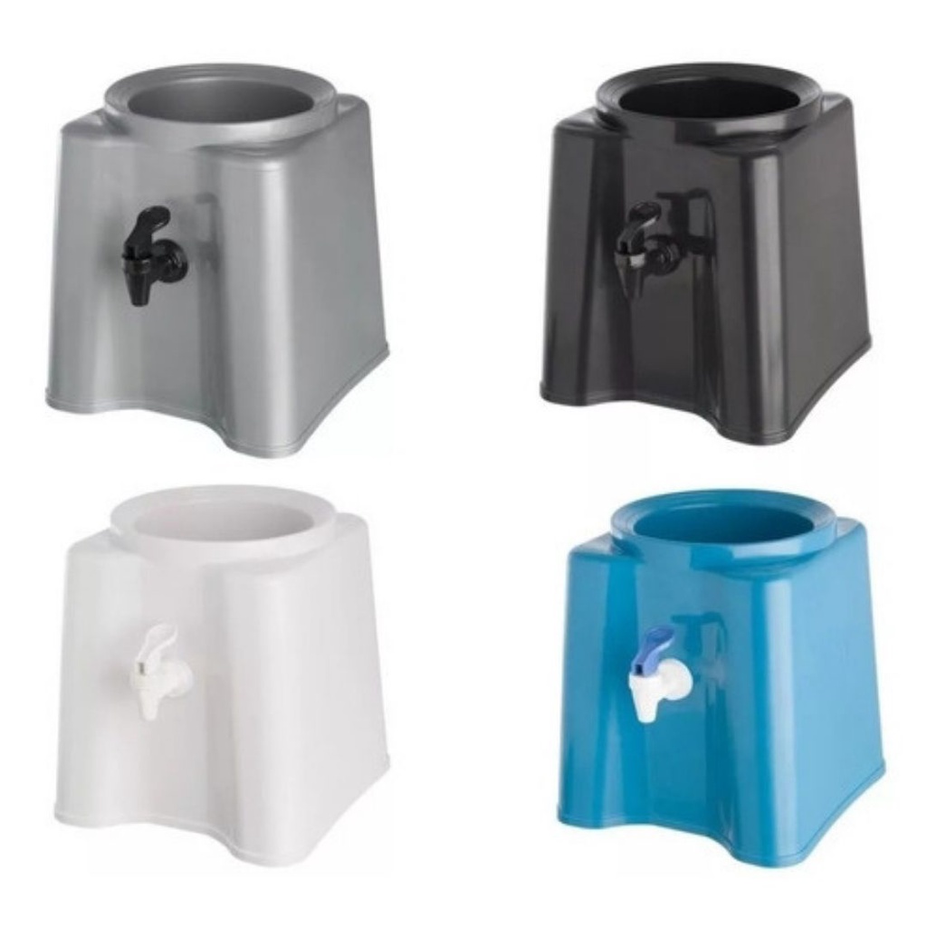 Suporte Galão Agua Mineral Suporte P/10 E 20 Litros PLASTICO | Shopee ...