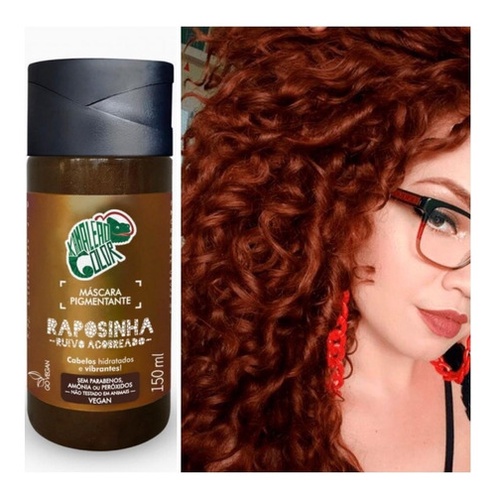 Tonalizante Raposinha Ruivo Acobreado 150ml Vegan - Kamaleao | Shopee ...