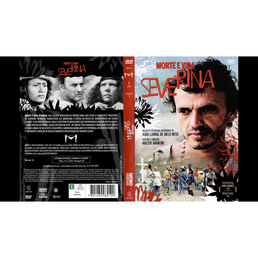DVD Morte e vida Severina | Shopee Brasil