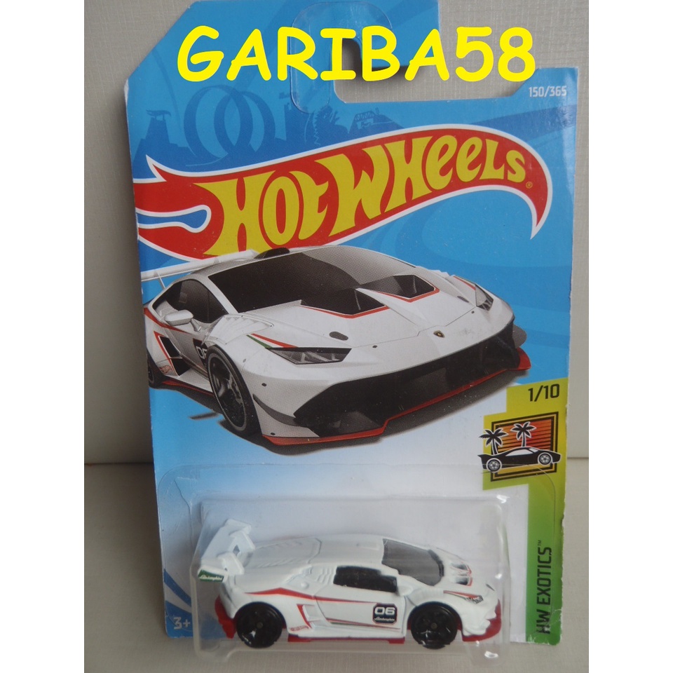 Hot Wheels Lamborghini Huracan Lp 620-2 Super Trofeo 2018 Exotics Gariba58