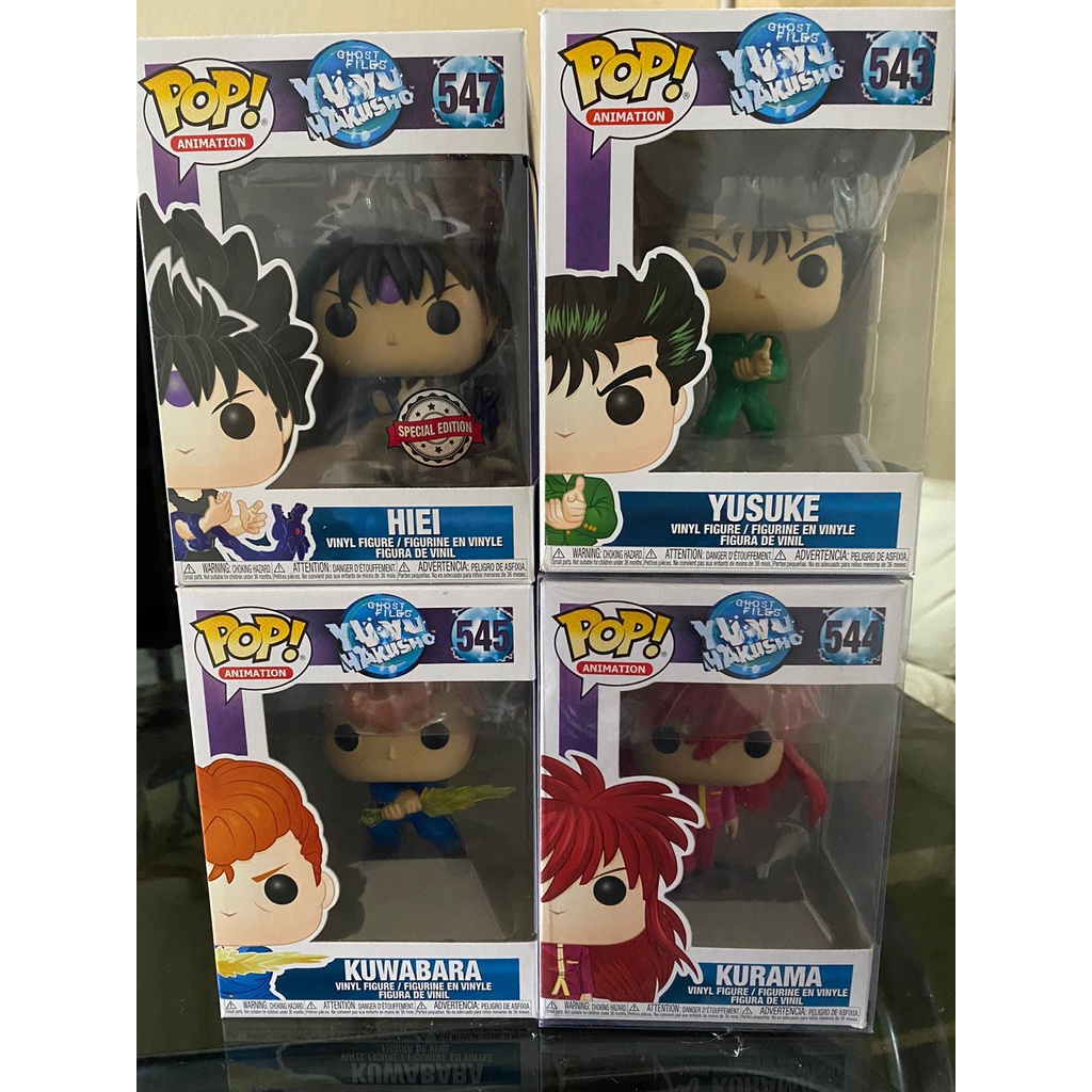 Yuyu hakusho Funko pops high quality