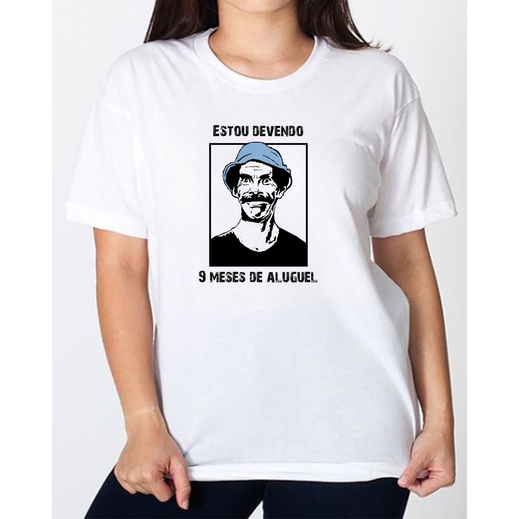 T-SHIRT CHAVES E CHIQUINHA - BRANCO, Atacado Tshirt